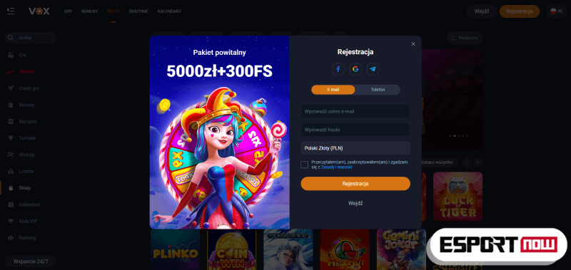 VOX Casino — kompleksowy przewodnik po ofercie i funkcjach 0