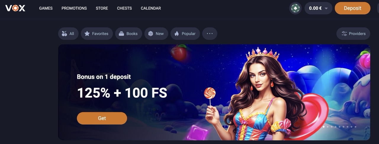 VOX Casino — kompleksowy przewodnik po ofercie i funkcjach 0